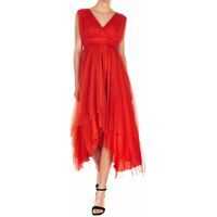 Rochii de zi Asymmetrical tulle dress Femei