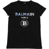 Tricouri Iridescent Logo T-Shirt In Black Fete