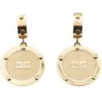 Cercei Golden Medallion Earrings Femei