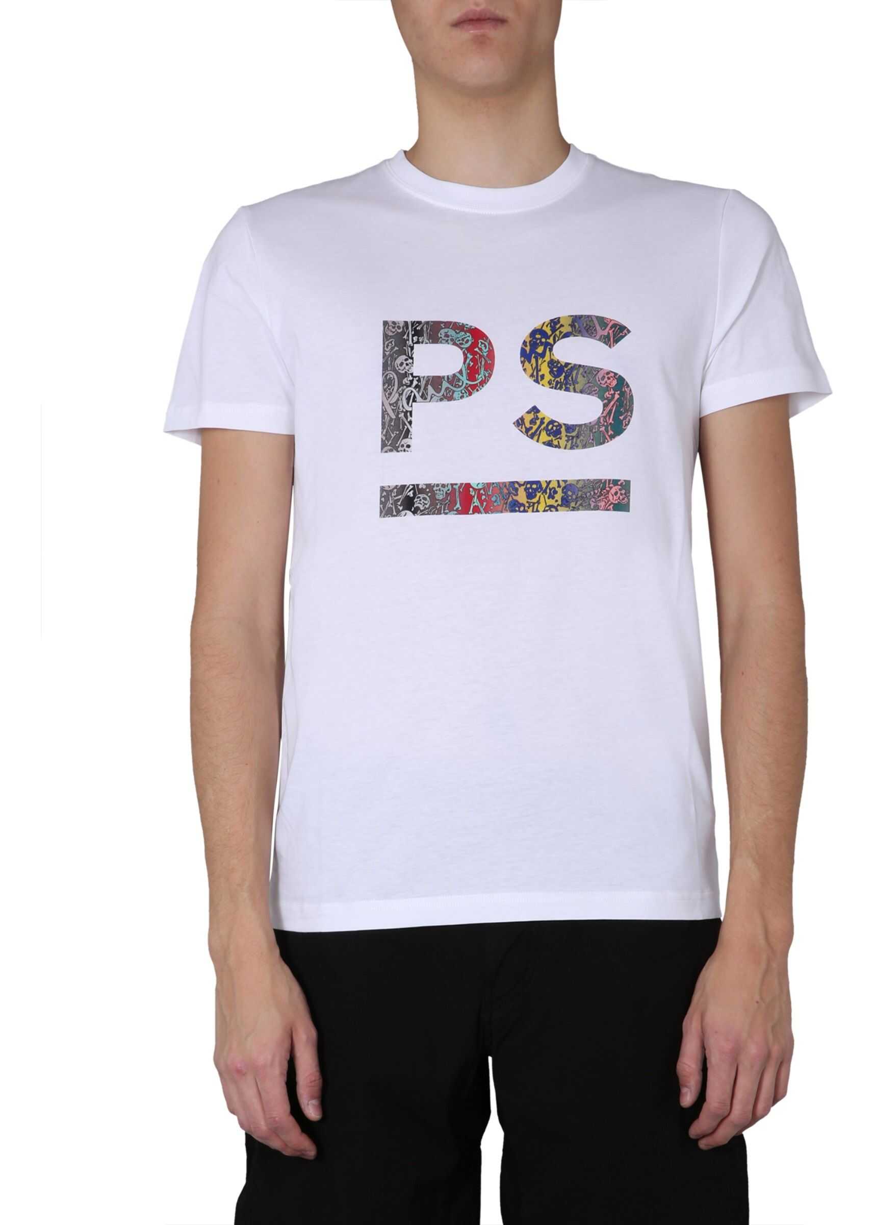PS by Paul Smith Round Neck T-Shirt WHITE