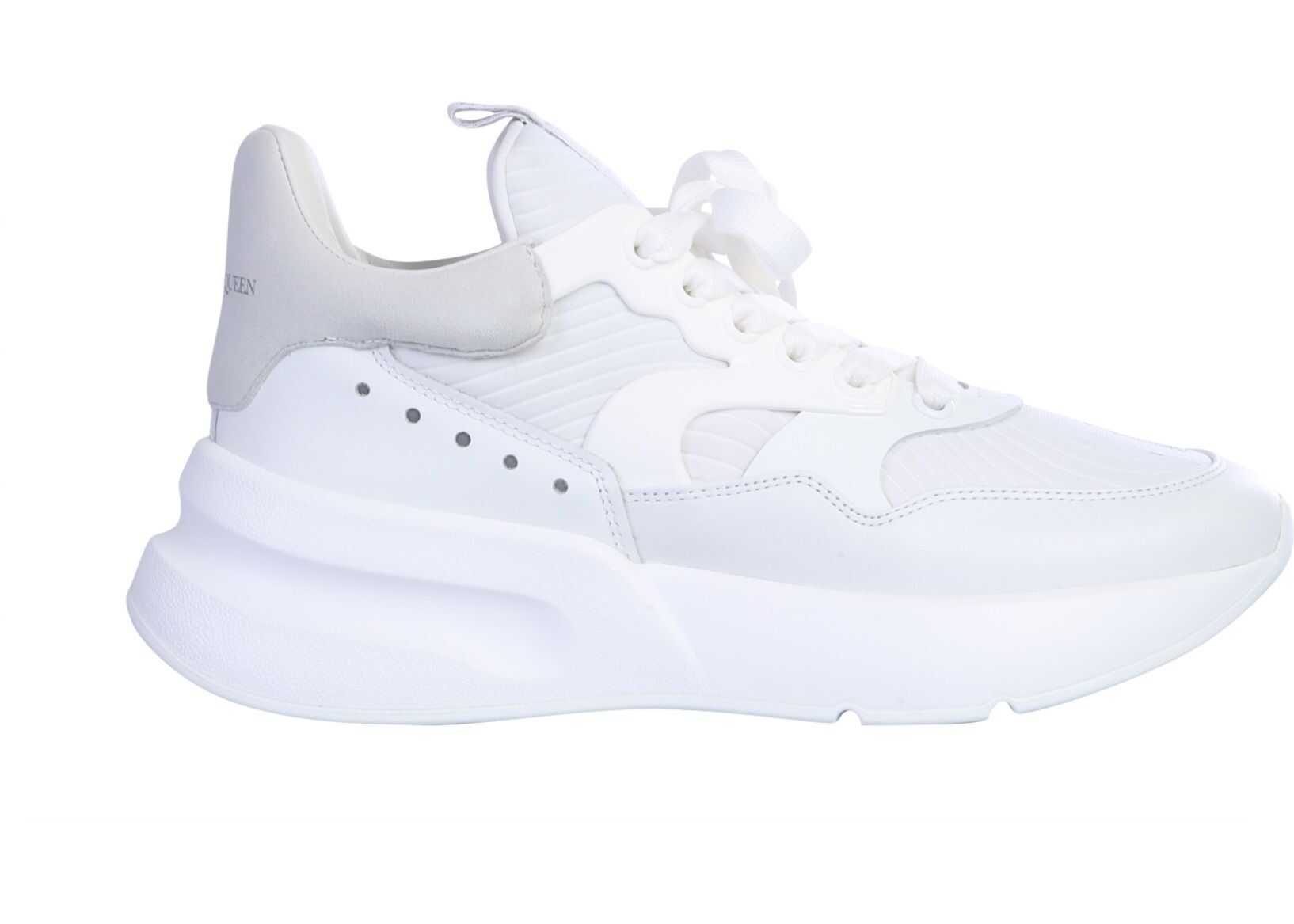 Alexander McQueen Oversize Runner Sneakers WHITE