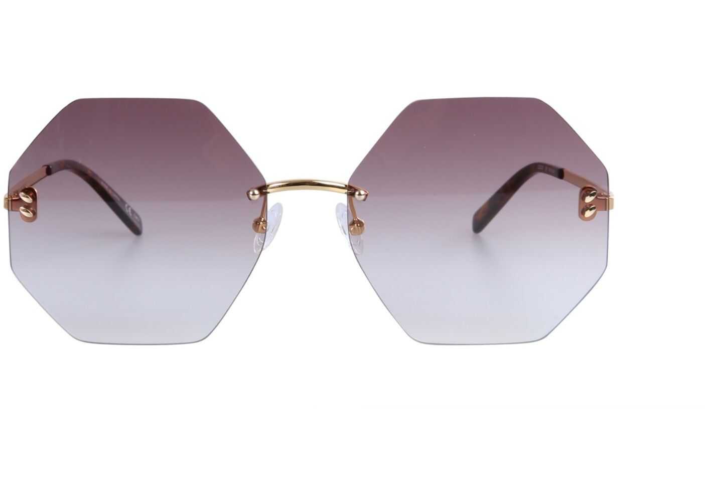 adidas by Stella McCartney Geometric Sunglasses GOLD