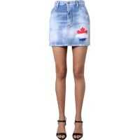 Fuste casual "Pepsi" Skirt Femei