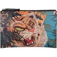 Genti mini Tiger Print Pouch Femei