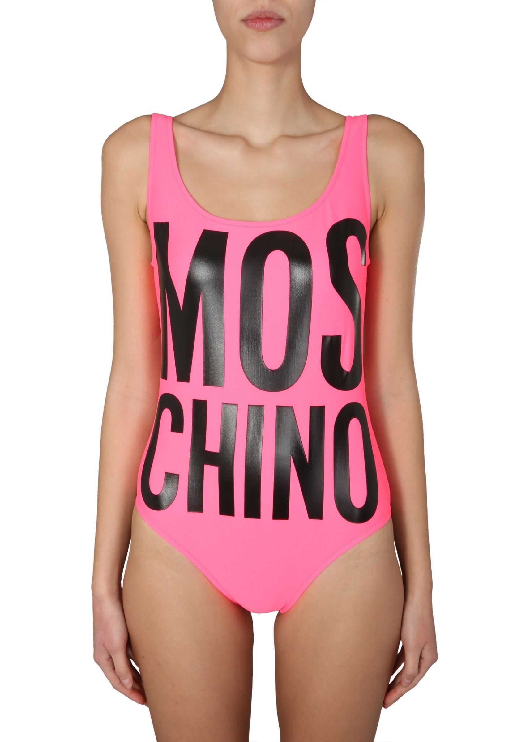 One-Piece Swimsuit With Maxi Logo thumbnail