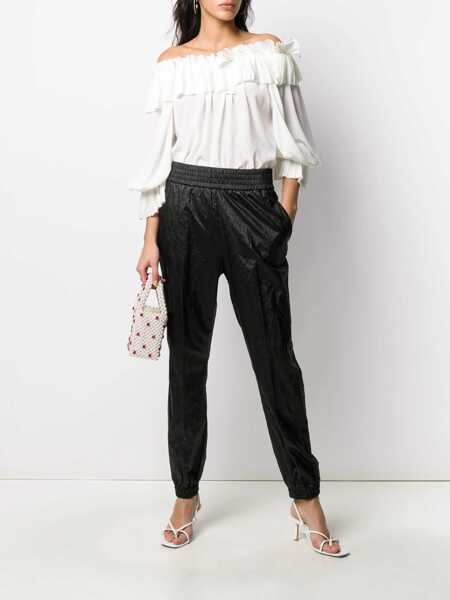 Pantaloni casual Fabiana Filippi Jogging Pants BLACK Femei (BM 7474614) 2