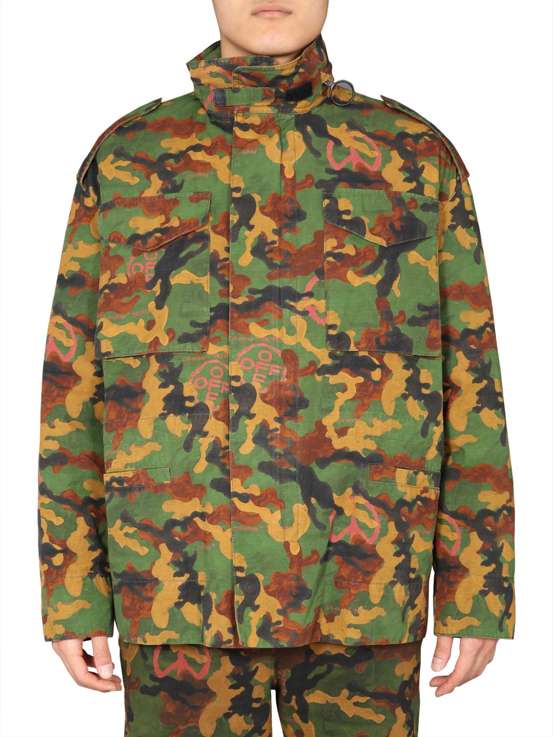 Off-White Padded Jacket MILITARY GREEN image