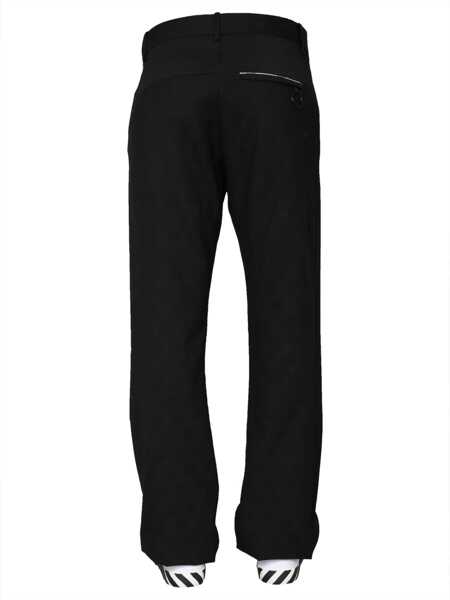 Pantaloni casual Off-White Low Fit Trousers BLACK Barbati (BM 7475331) 4