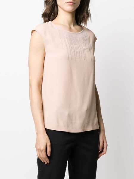 Bluze Fabiana Filippi Desert Top POWDER Femei (BM 7475493) 3