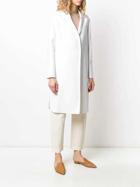 Paltoane Fabiana Filippi Regular Fit Coat WHITE Femei (BM 7475511) 3
