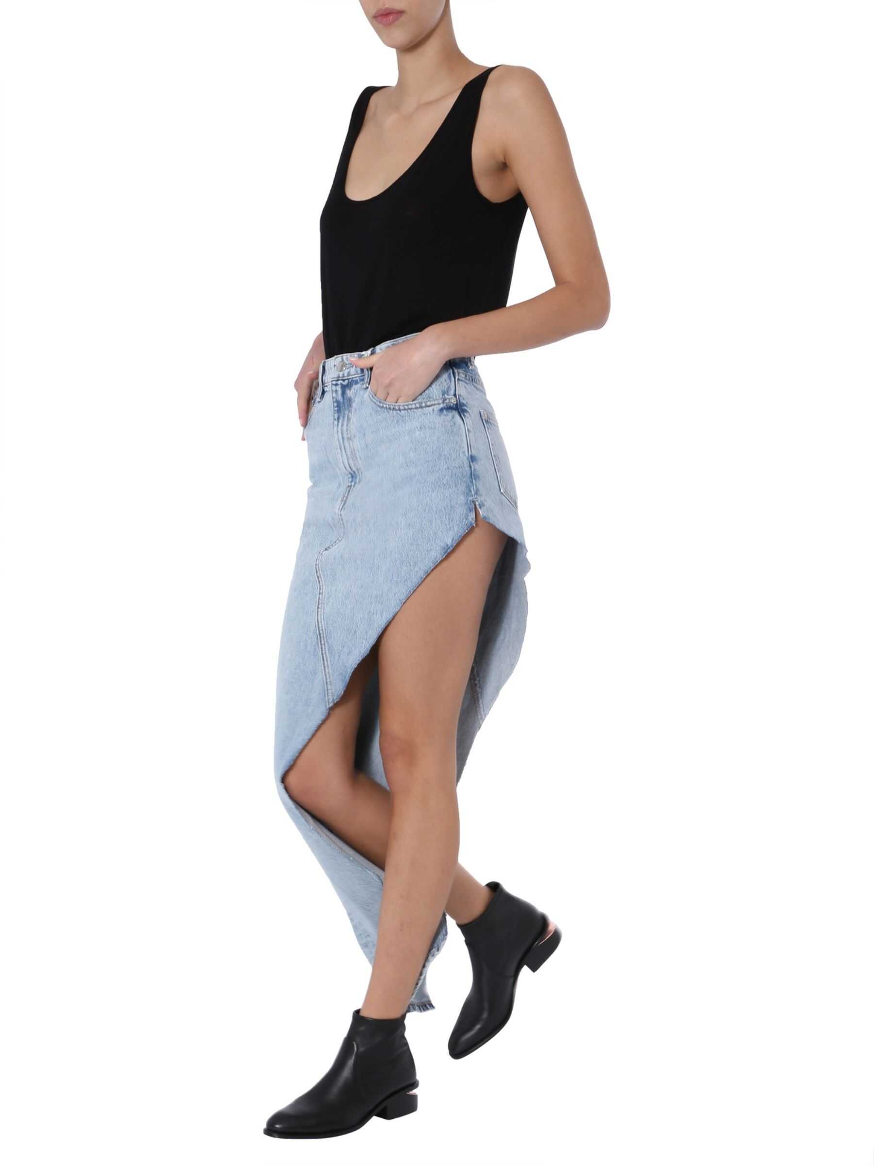 Alexander Wang Asymmetric Skirt BABY BLUE