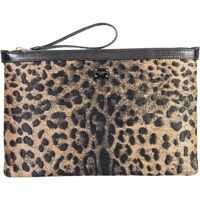 Genti mini Clutch With Logo Femei