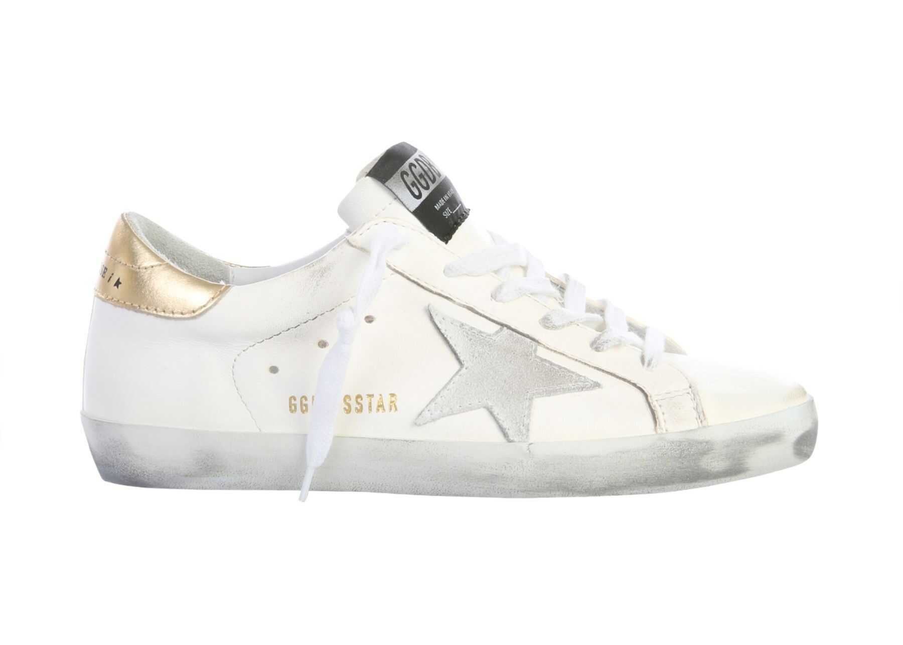 Golden Goose Superstar Sneakers WHITE
