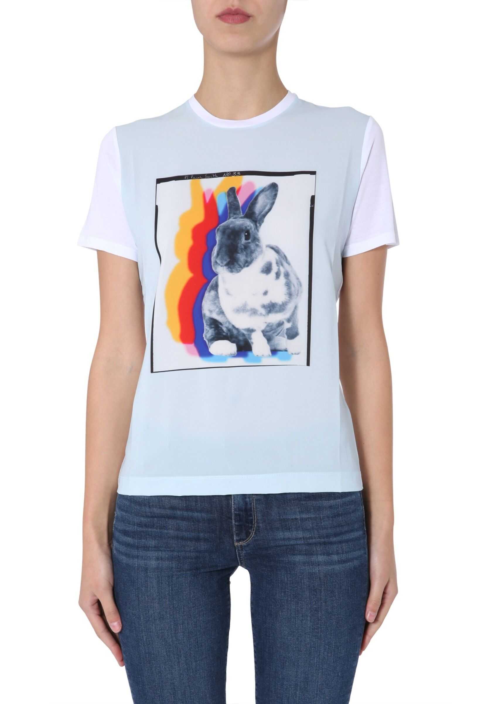 PS by Paul Smith Round-Neck T-Shirt WHITE