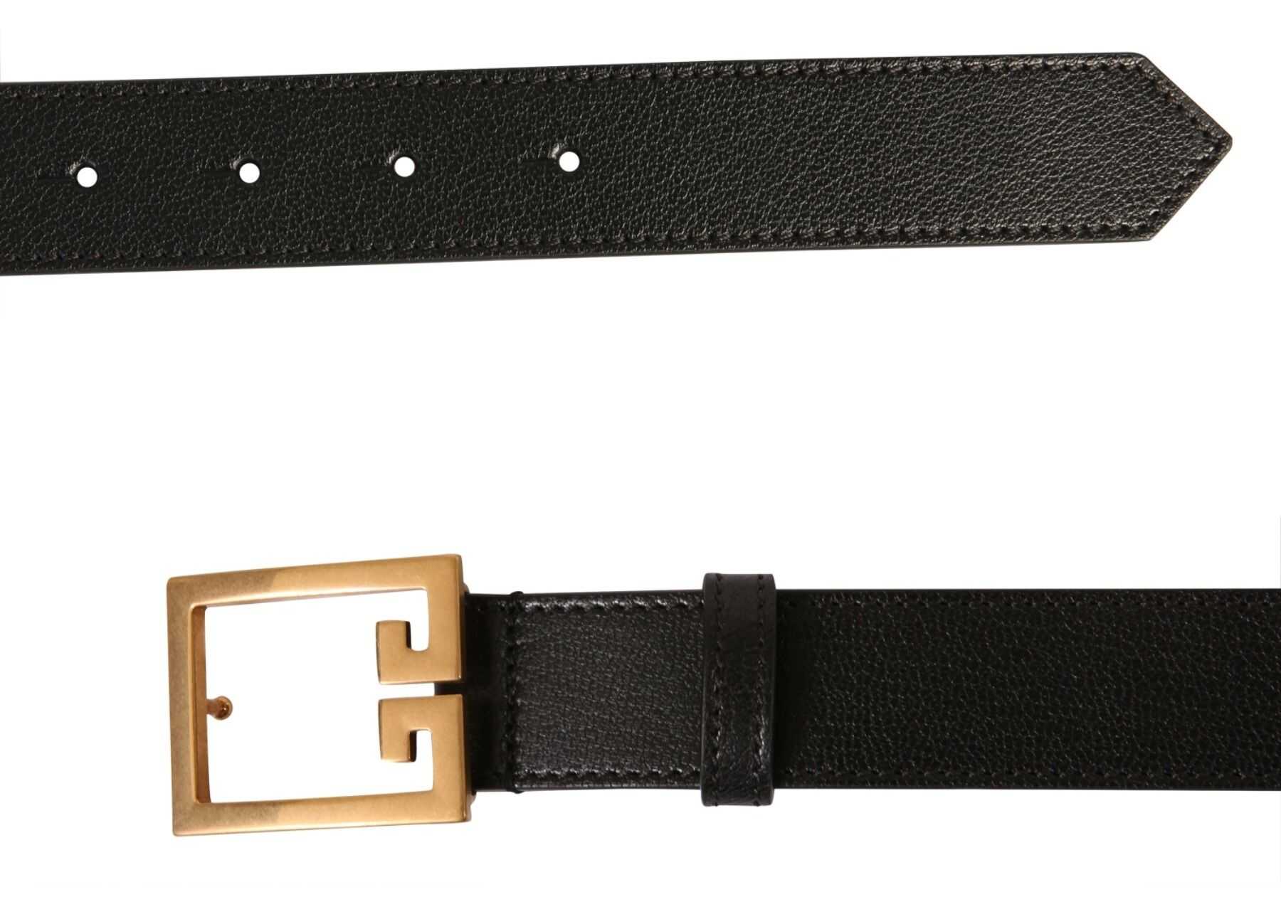 Givenchy Belt With Logo BLACK