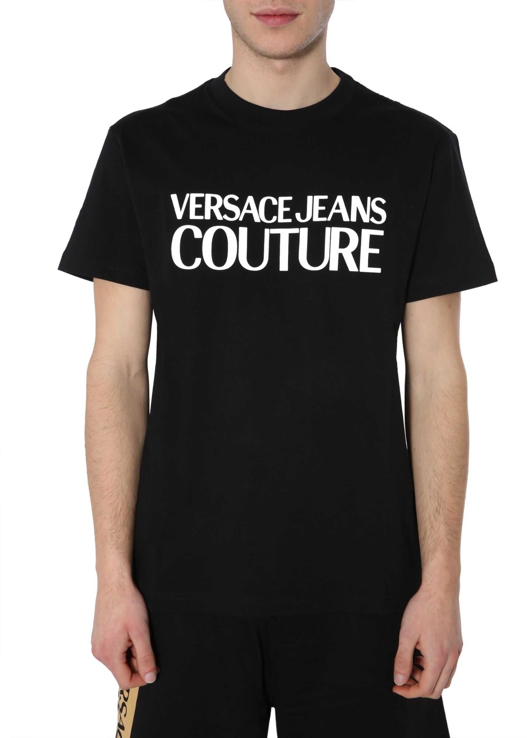 Versace Jeans Couture Round Neck T-Shirt BLACK