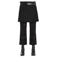 Fuste casual Wool Crepe Kilt Femei