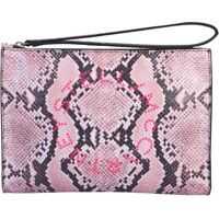 Genti mini Clutch With Logo Femei