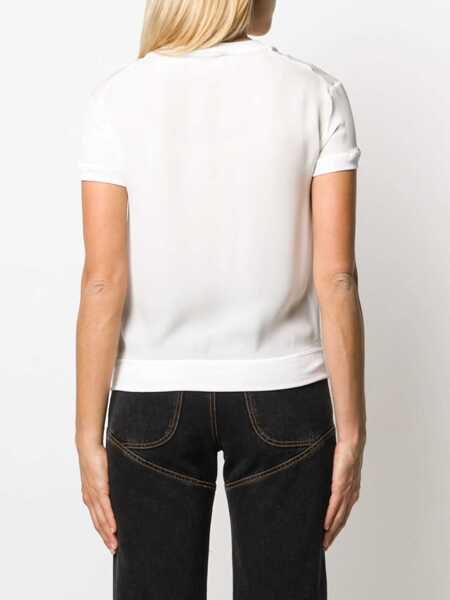 Tricouri DSQUARED2 Round Neck T-Shirt WHITE Femei (BM 7480032) 4