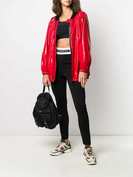 Jachete Givenchy Hooded Wind Jacket RED Femei (BM 7480245) 2