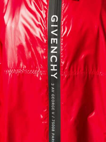 Jachete Givenchy Hooded Wind Jacket RED Femei (BM 7480245) 5