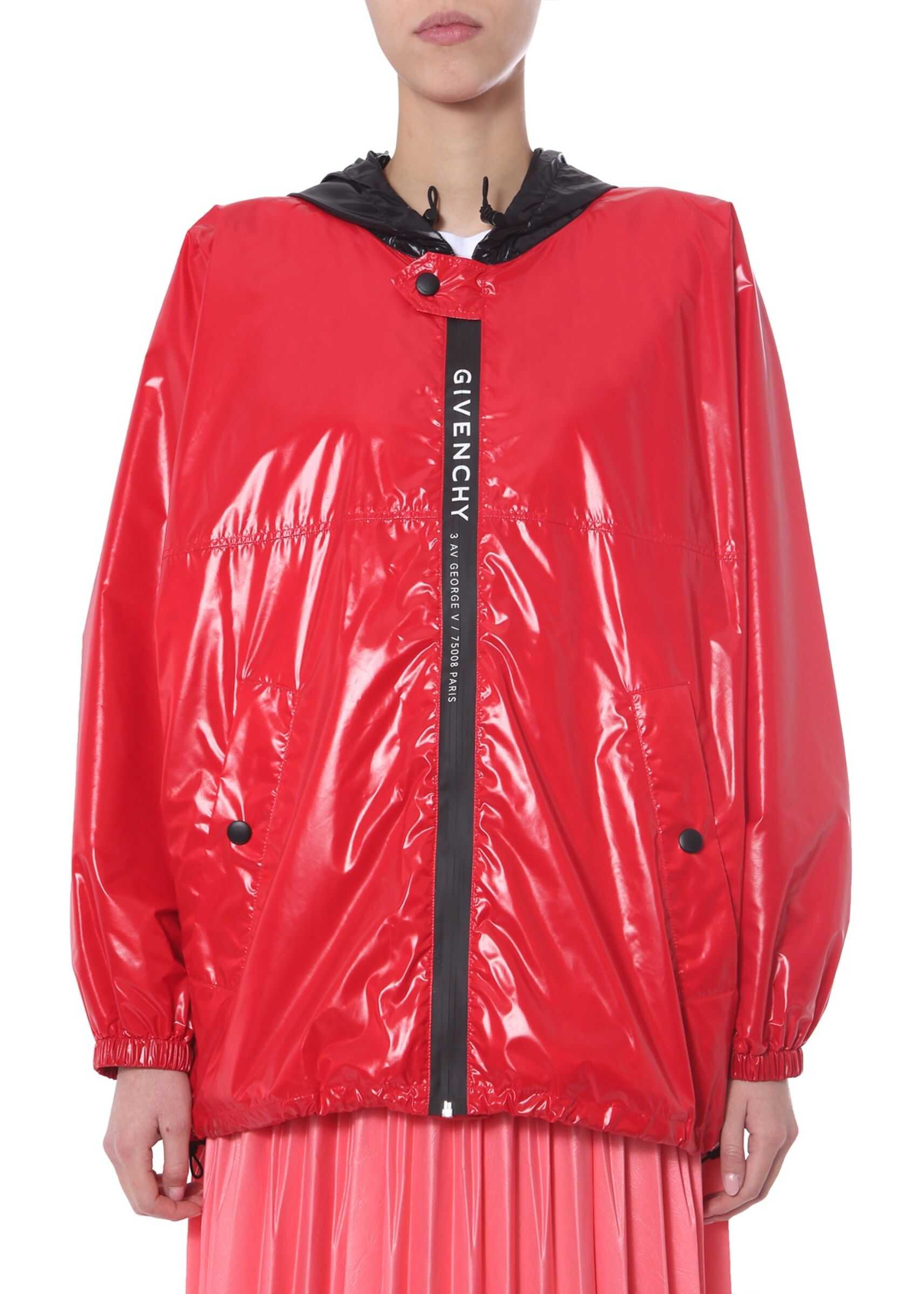 Givenchy Hooded Wind Jacket BW0094101L_600 RED