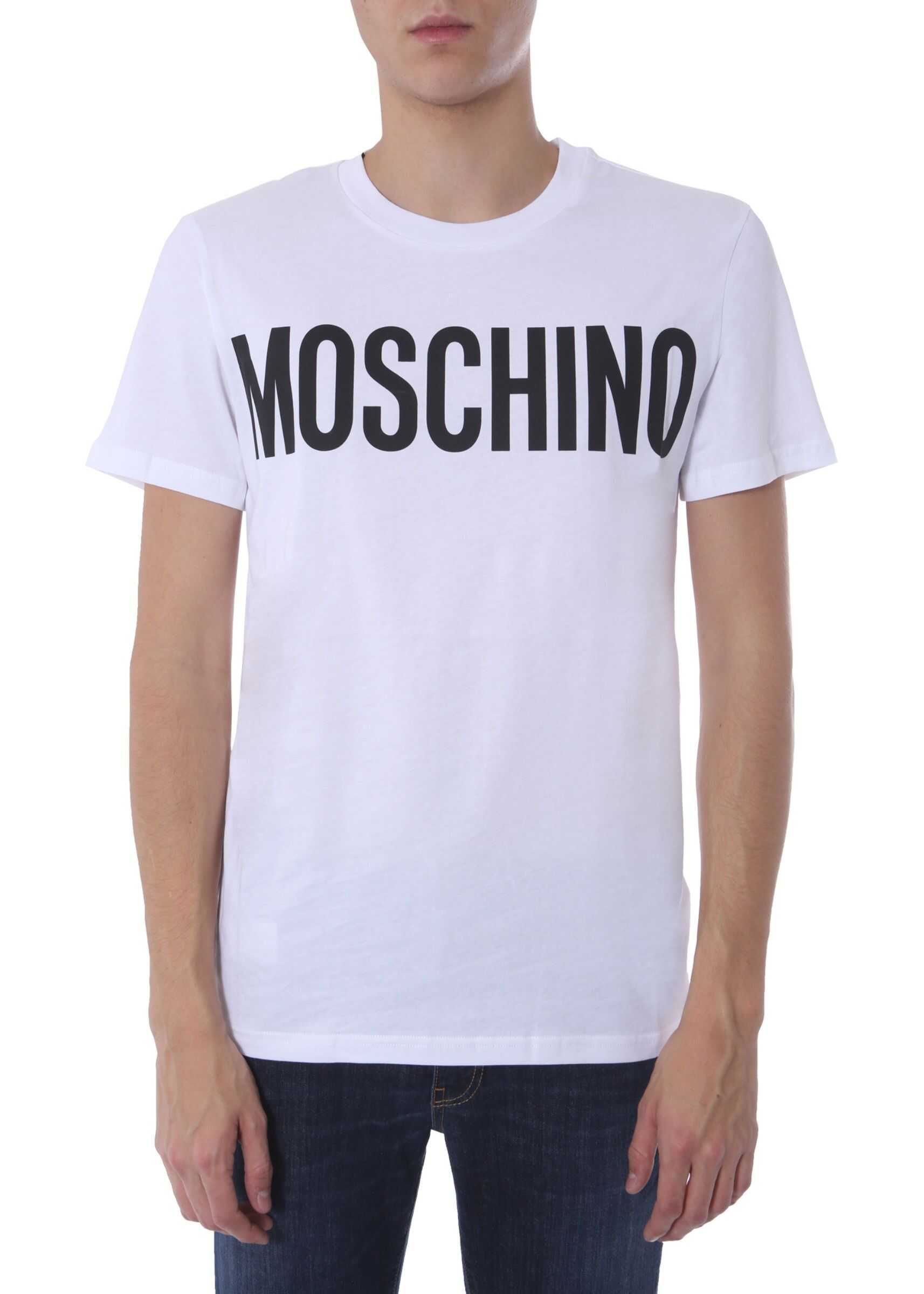 Moschino Round Neck T-Shirt WHITE