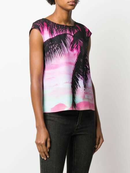 Bluze LOVE Moschino Sleeveless Top BLACK Femei (BM 7480911) 3