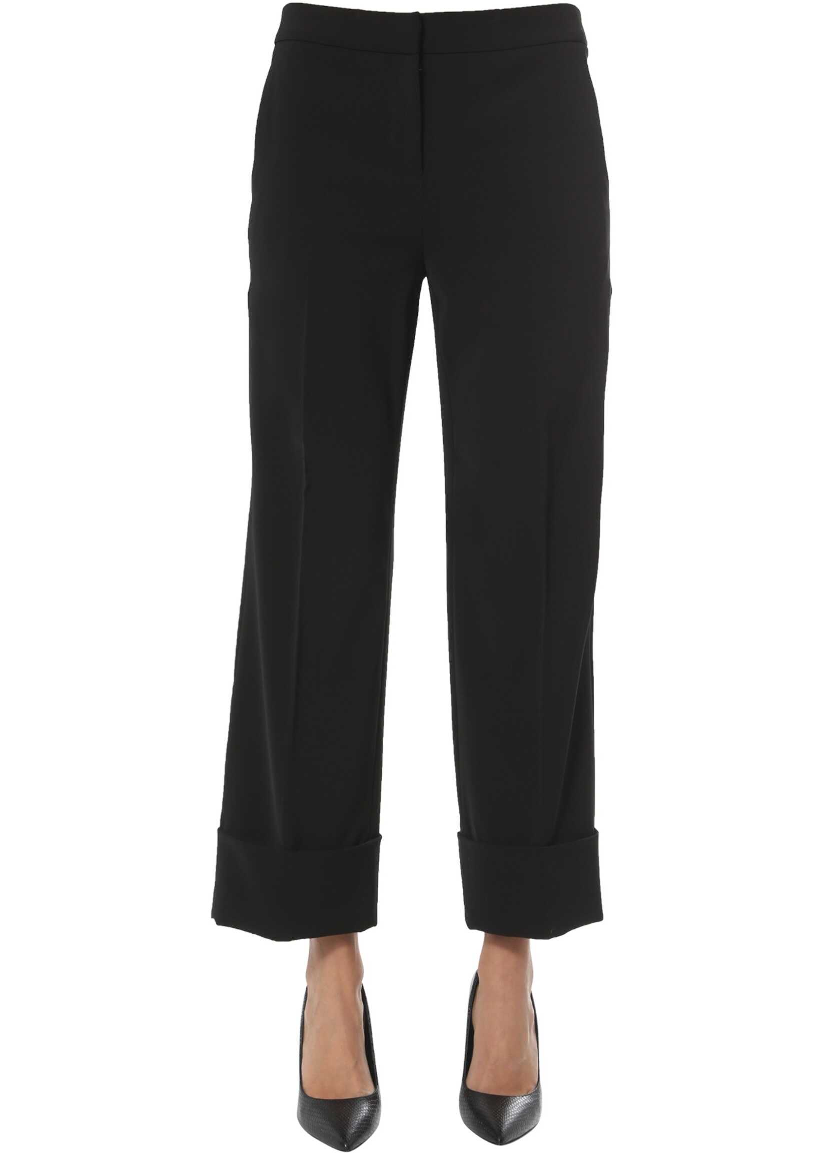 LOVE Moschino Wide Trousers BLACK image