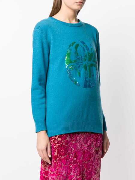 Pulovere Alberta Ferretti Love Me Sweater BABY BLUE Femei (BM 7480947) 3