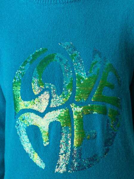 Pulovere Alberta Ferretti Love Me Sweater BABY BLUE Femei (BM 7480947) 5