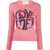 Alberta Ferretti "Love Me" Sweater FUCHSIA