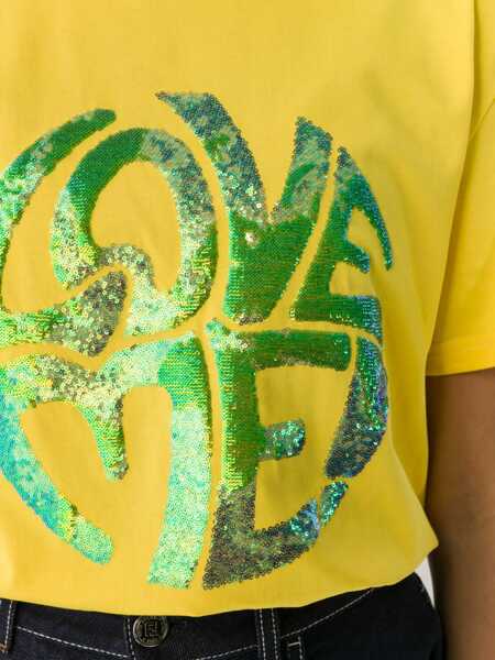 Tricouri Alberta Ferretti Crew Neck T-Shirt YELLOW Femei (BM 7481001) 5