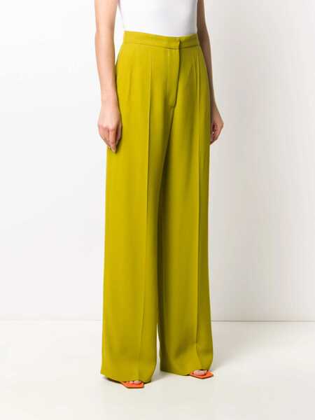 Pantaloni casual Alberta Ferretti Wide Trousers GREEN Femei (BM 7481004) 3