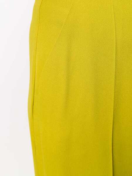 Pantaloni casual Alberta Ferretti Wide Trousers GREEN Femei (BM 7481004) 5