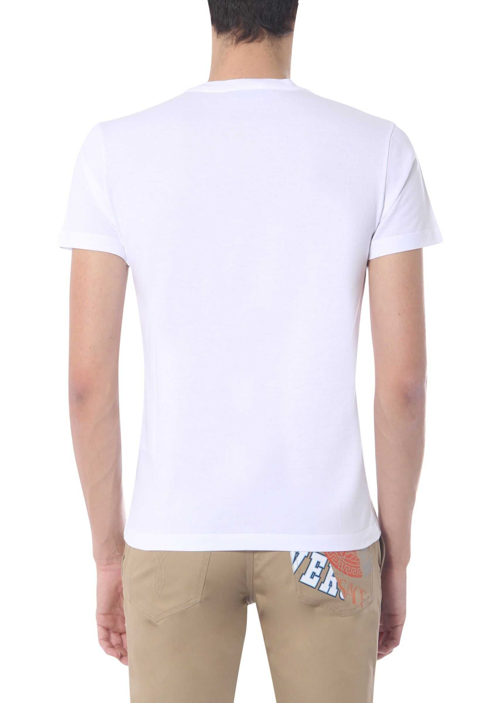 Versace Round Neck T-Shirt WHITE