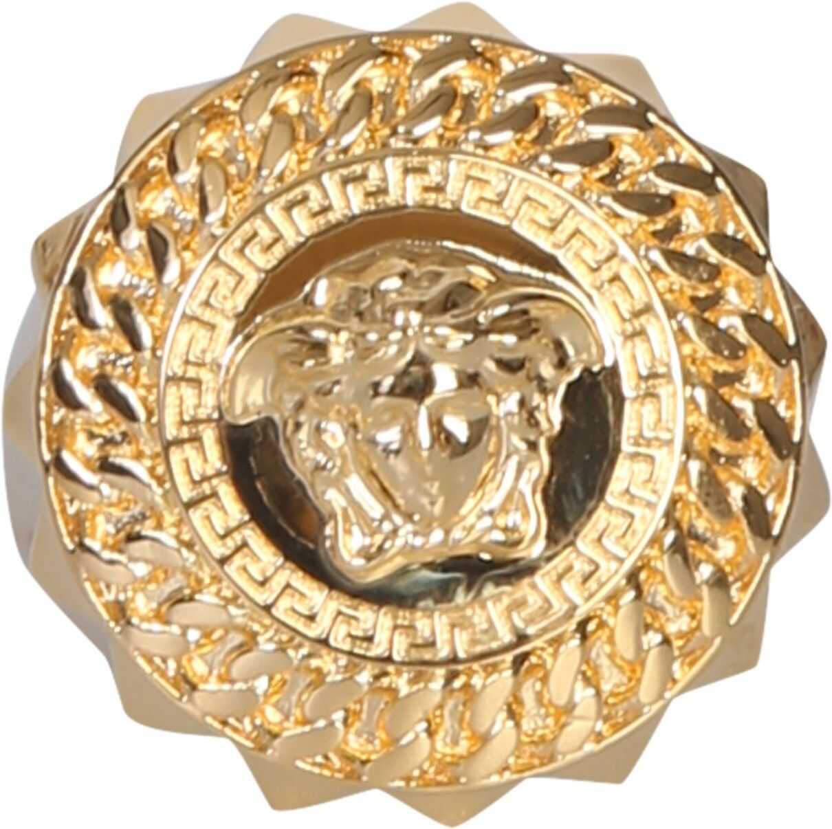 Versace Chained Medusa Ring GOLD