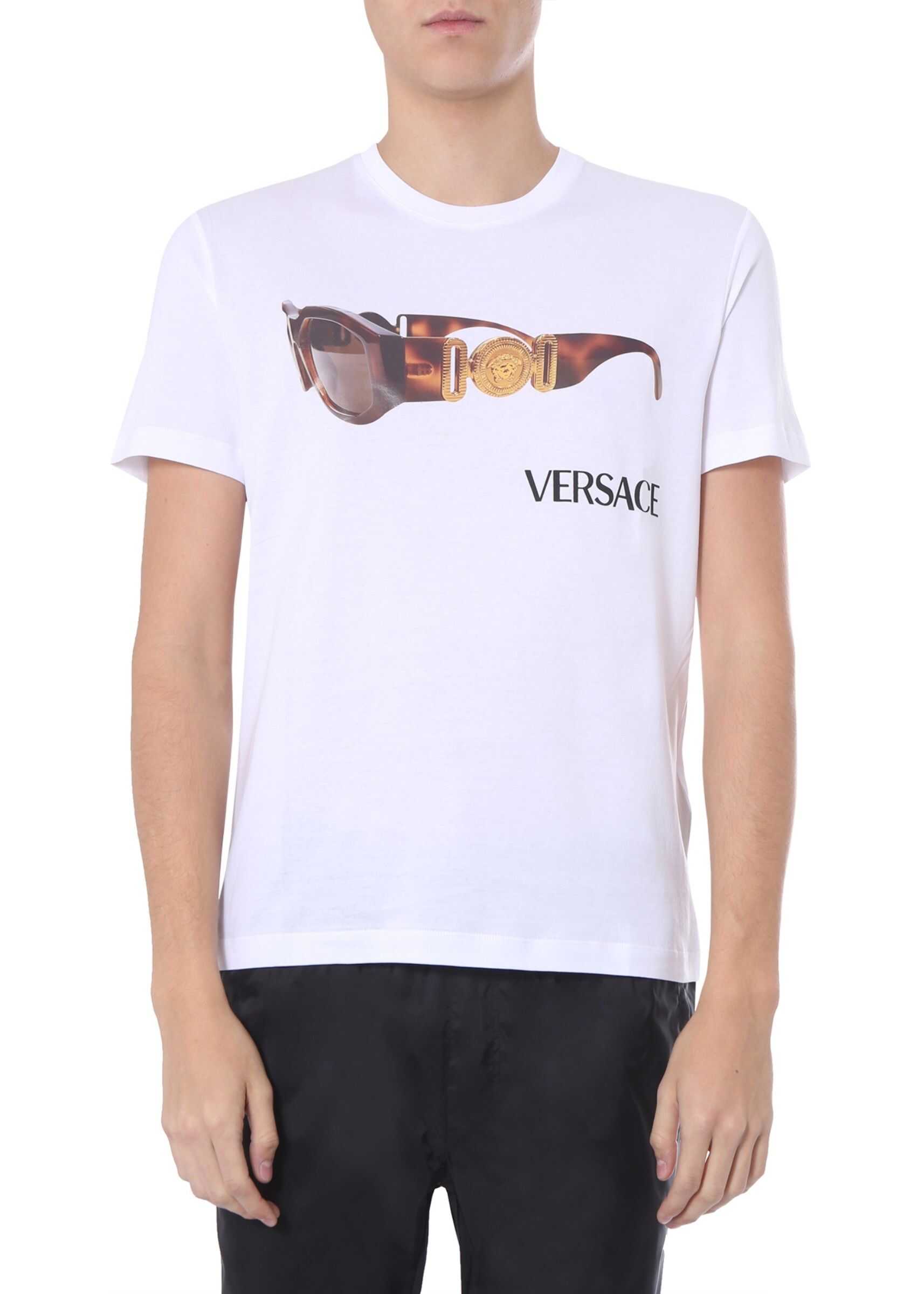 Versace Round Neck T-Shirt WHITE