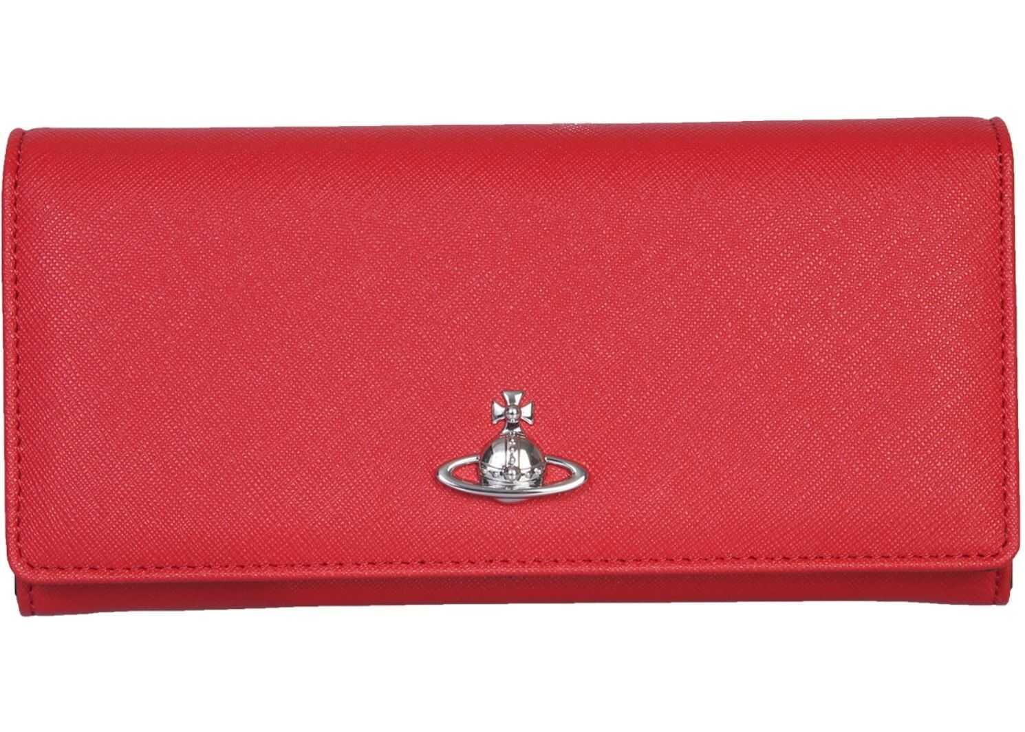 Vivienne Westwood Victoria Wallet RED