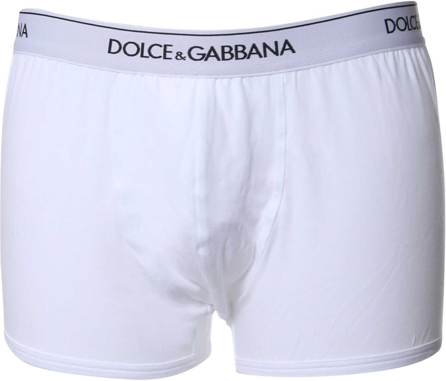 Dolce & Gabbana Pack Of Two Boxers WHITE