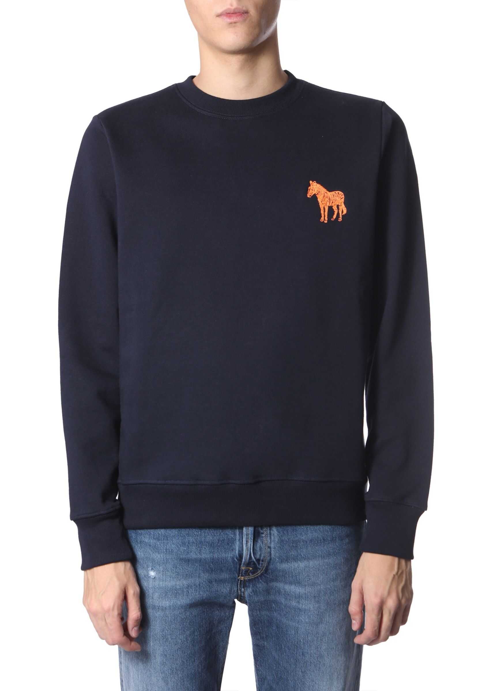 PS by Paul Smith Crew Neck Sweatshirt BLUE