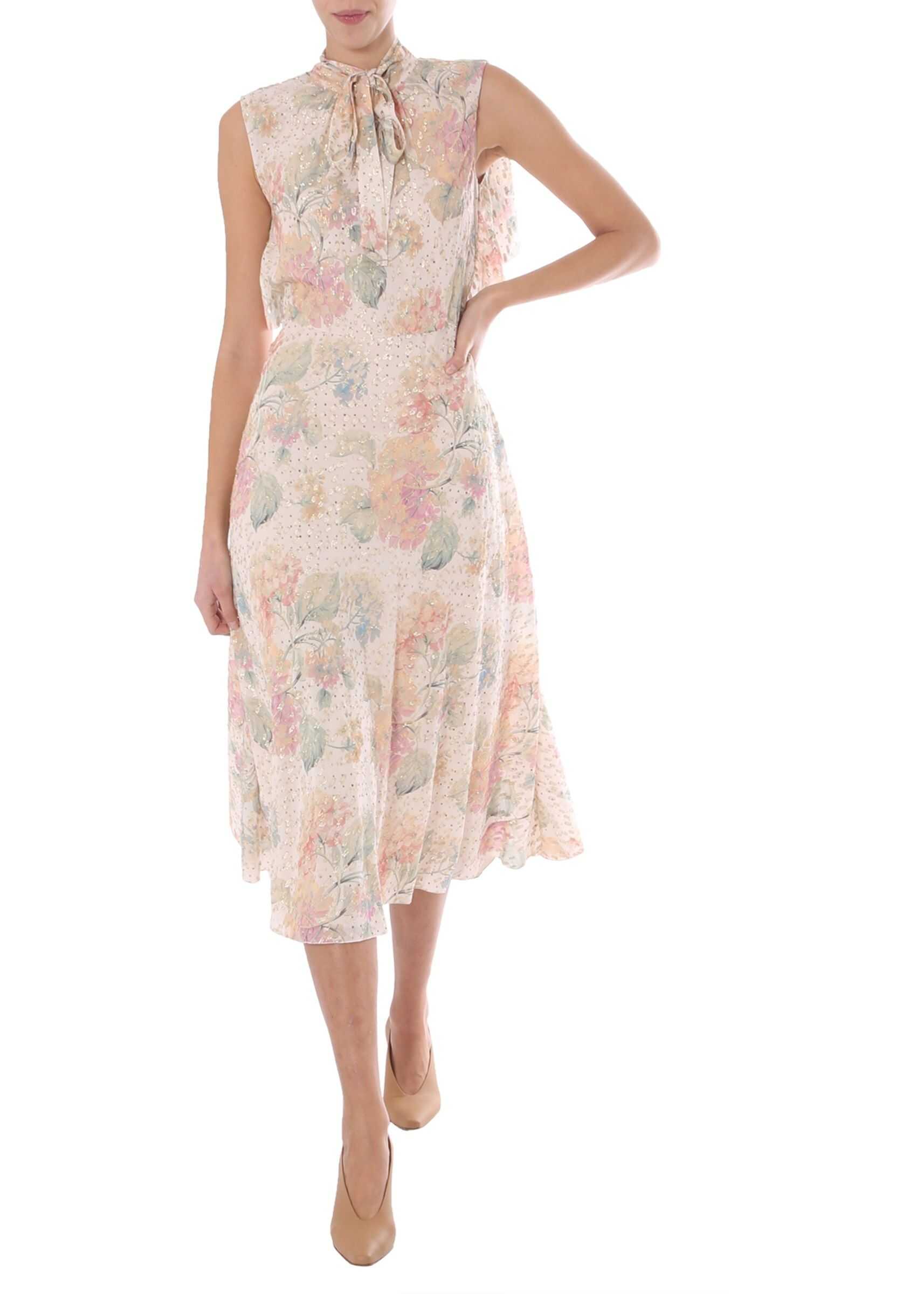 RED VALENTINO Long Dress POWDER