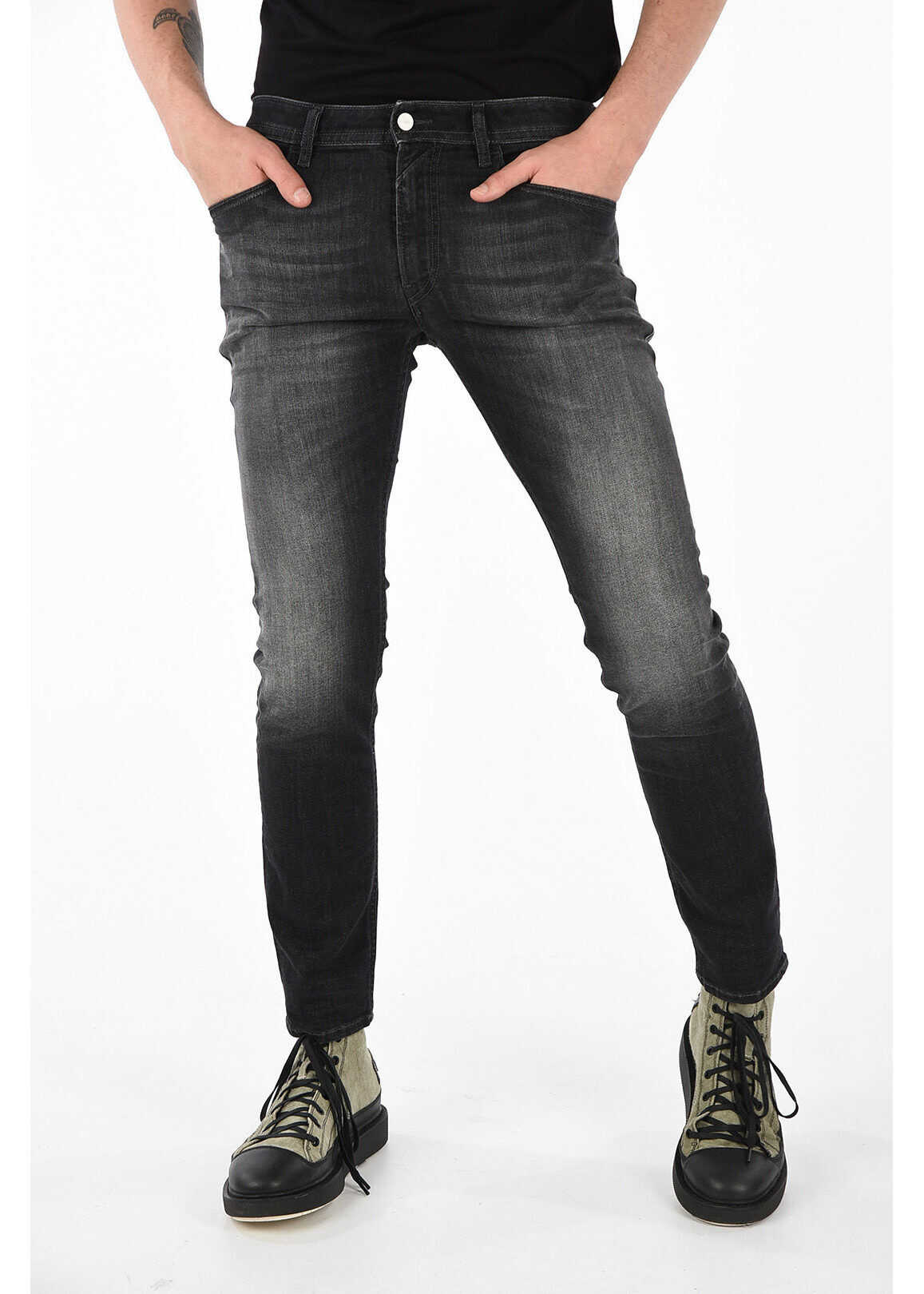 Diesel Stretch Denim THOMMER L.32 16cm Jeans* BLACK