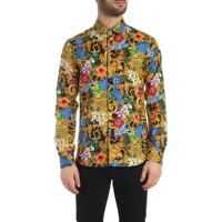 Camasi casual Tropical Baroque Print Shirt Barbati