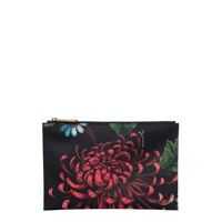 Genti mini Logo Pouch With Flower Print Femei