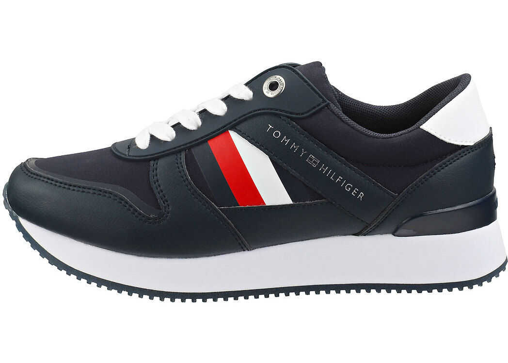 Tommy Hilfiger Corporate Active City Casual Trainers In Desert Sky Blue