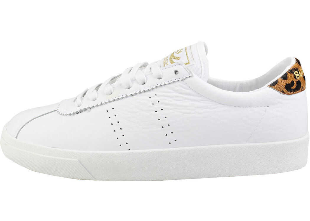 Superga 2843 Sport Club S Fashion Trainers In White White