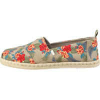 Espadrile Classic Oxford Espadrille Shoes In Tan Multicolour Barbati