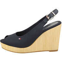 Sandale Iconic Elena Sling Back Wedge Sandals In Desert Sky Femei
