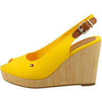 Sandale Iconic Elena Sling Back Wedge Sandals In Sun Femei